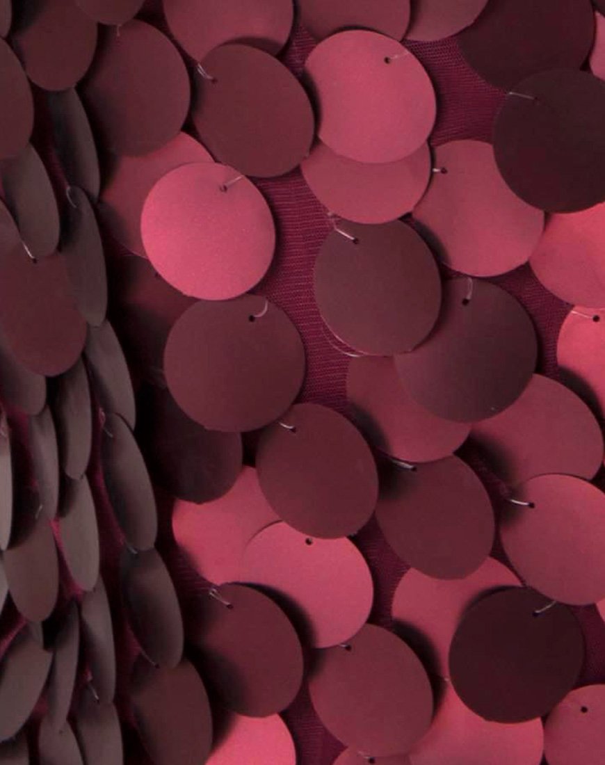 Image of Finn Dress in Rose Big Disc Sequin