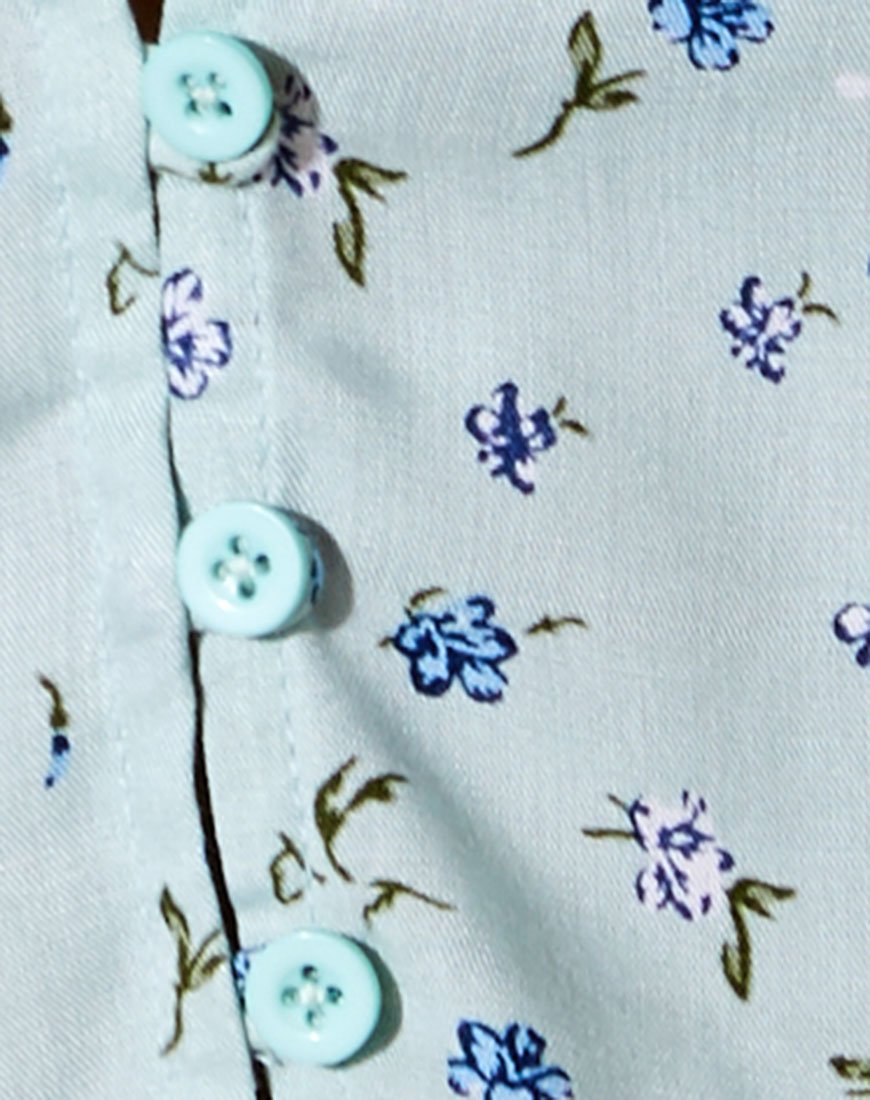 Image de Flaba Top in Pretty Petal Green