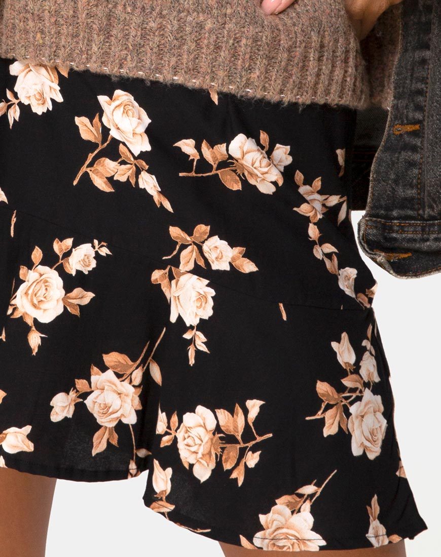 Image de la mini-jupe Gaelle, Peach Rose