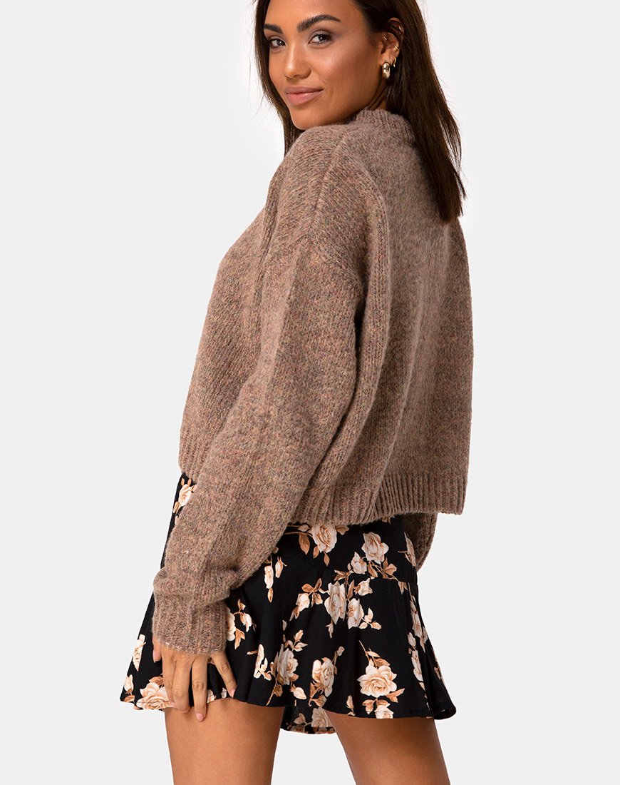 Minijupe Gaelle, peach rose