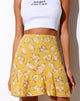 Image de la jupe patineuse Gaelle, Rose Bunch Yellow