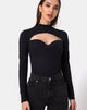Image de Galantis Bodice cutout en noir