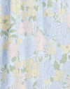  Floral pastel délavé