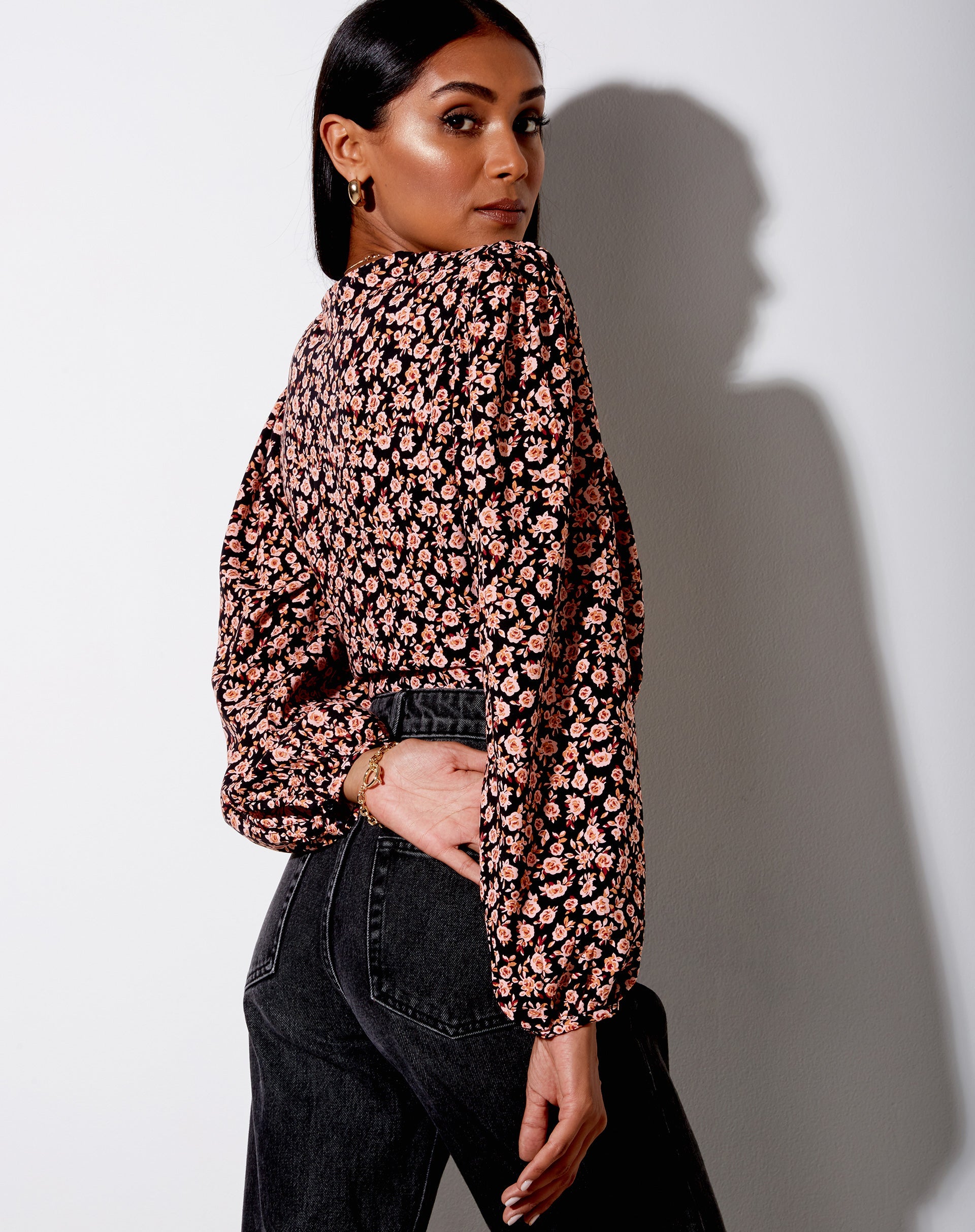 Image de Glario Crop Top in Autumn Blossom