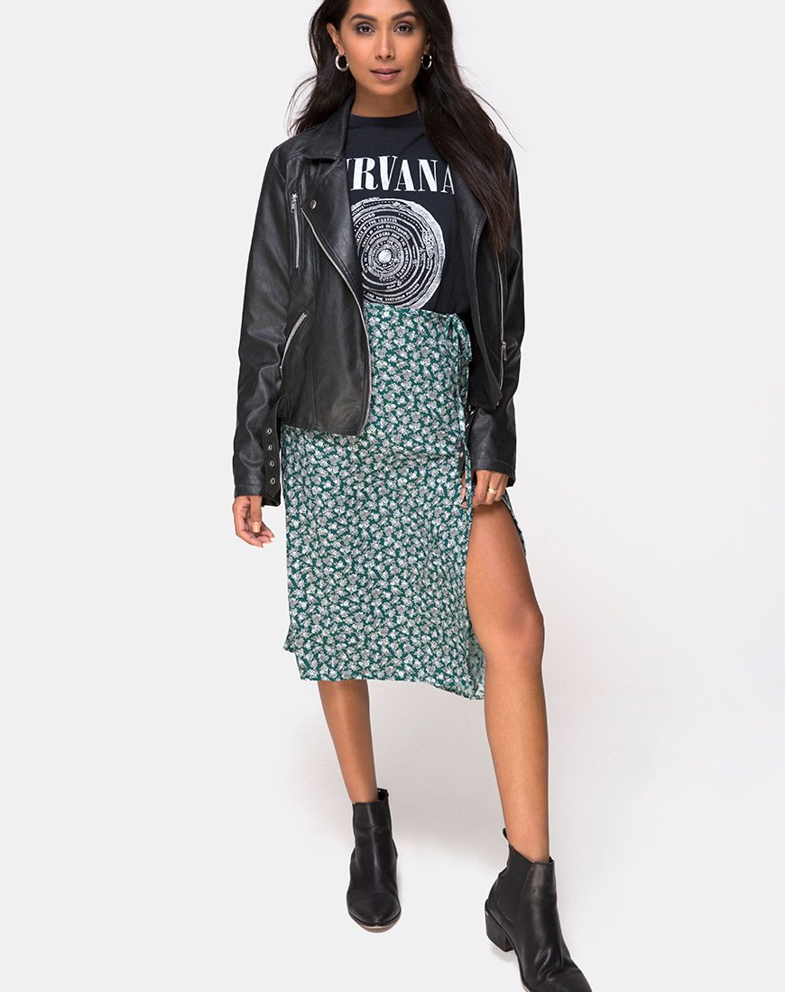 Image de la jupe Gamaris Floral Bloom Green