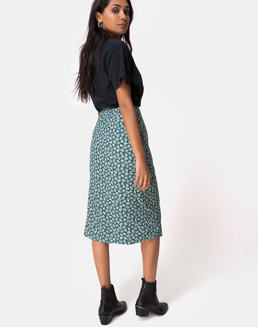 Image de la jupe Gamaris Floral Bloom Green