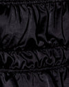 Satin lourd noir