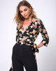 Image de Gamthi Wrap Top in Vintage bloom