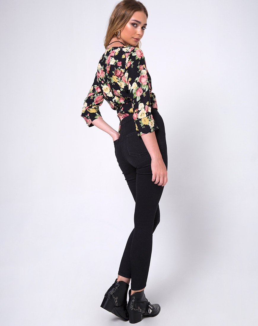 Image de Gamthi Wrap Top in Vintage bloom