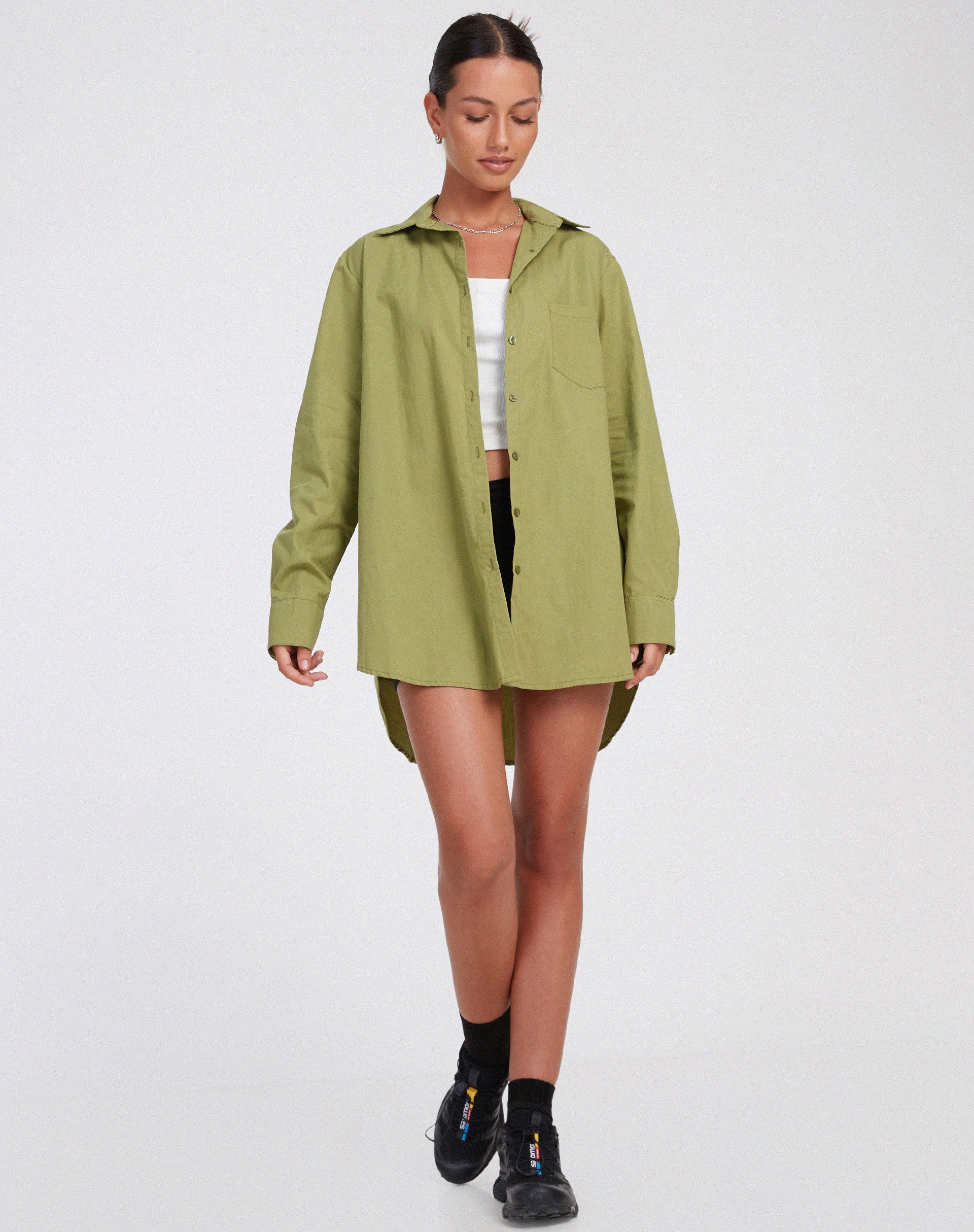 image de Gane Shirt in Seafoam Green