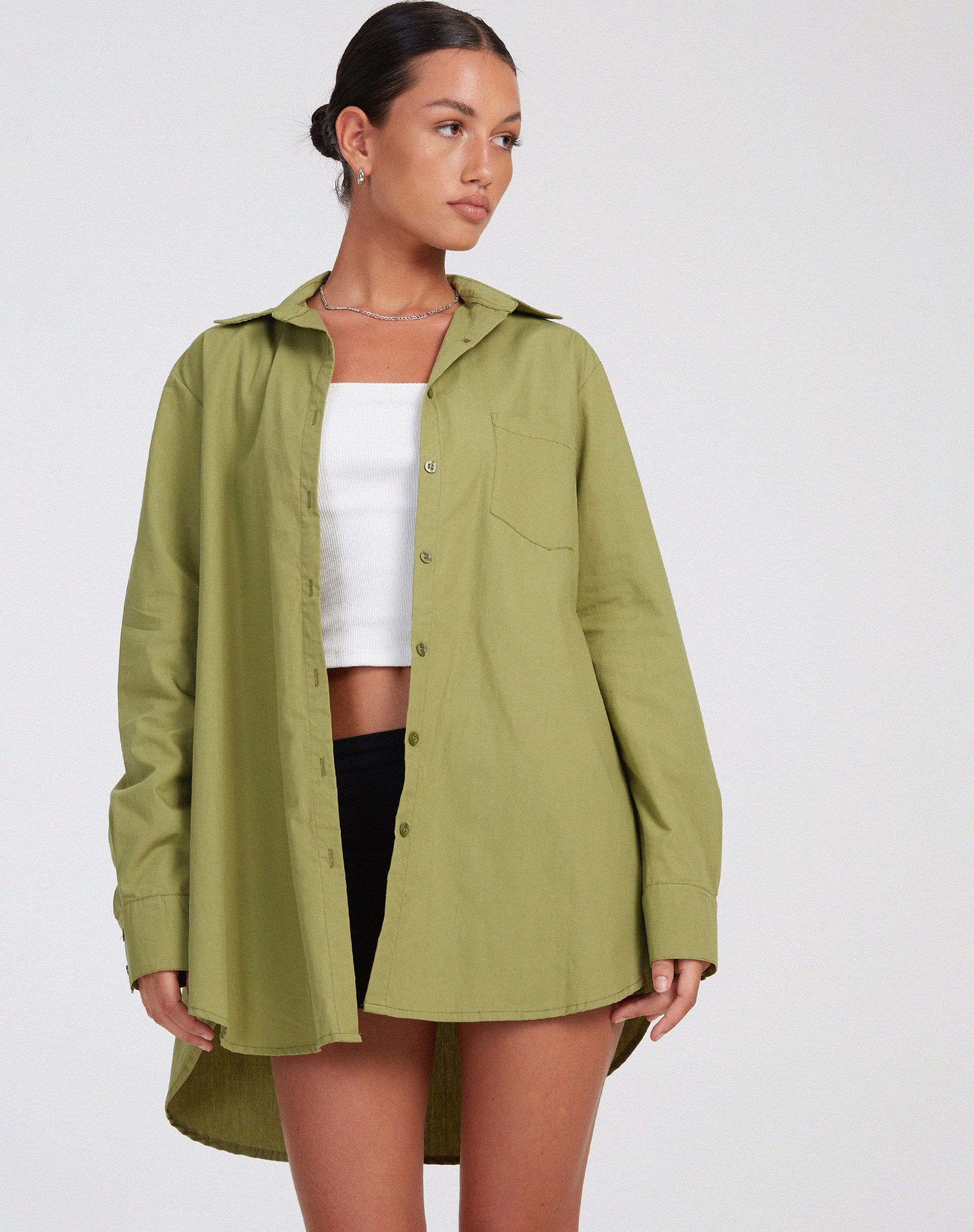 image de Gane Shirt in Seafoam Green
