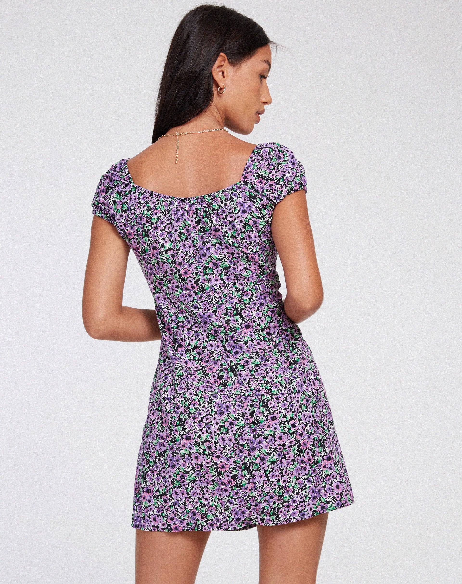 Image de Mini robe Gaval en fleur de lilas