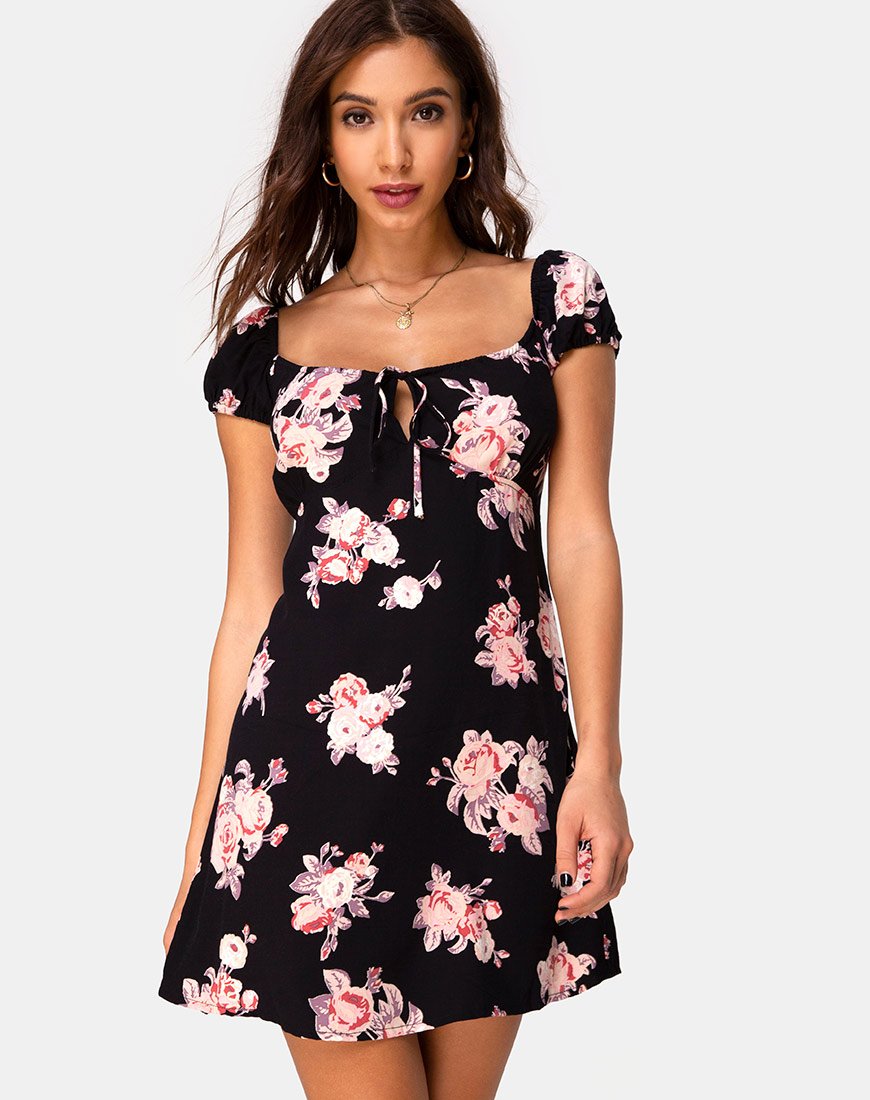 Mini robe Gaval, rose vintage
