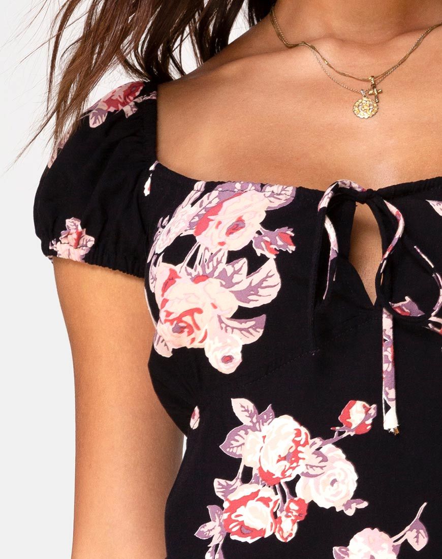 Image de Gaval Mini Dress in Vintage Rose Pink