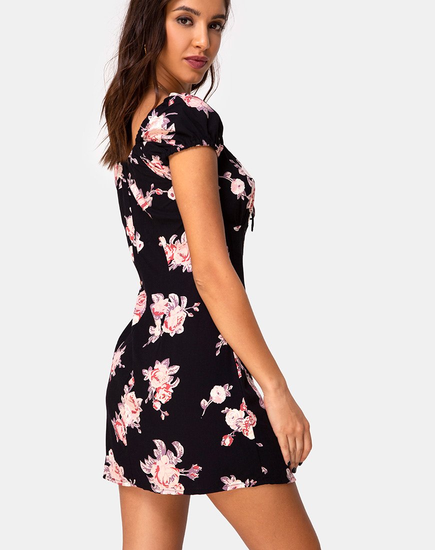 Mini robe Gaval, rose vintage