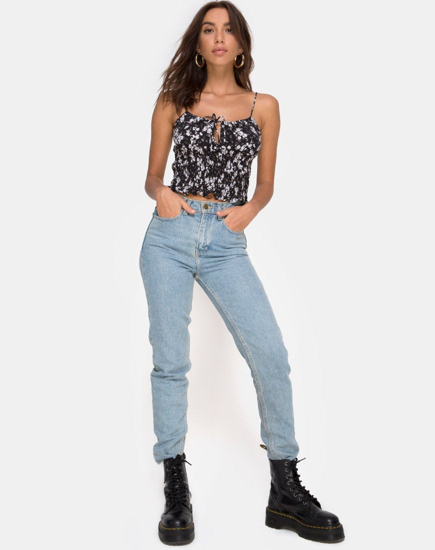 Image de Gemala Top in Dark Wild Flower