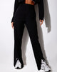 Image de Gesta Trouser in Pinstripe Black