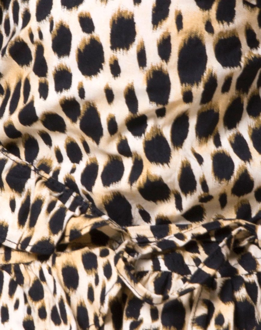 Image de Giam Wrap top in Cheetah