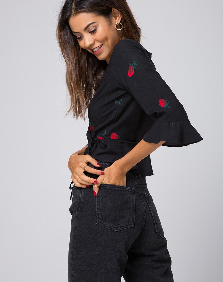 Image de Giamba Top in Scatter Rose
