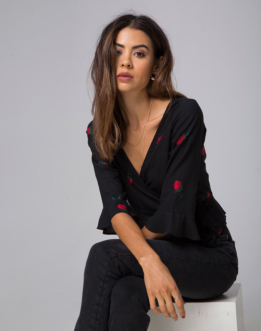 Image de Giamba Top in Scatter Rose