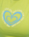  Coeur vert d'épinards Too Cool For You