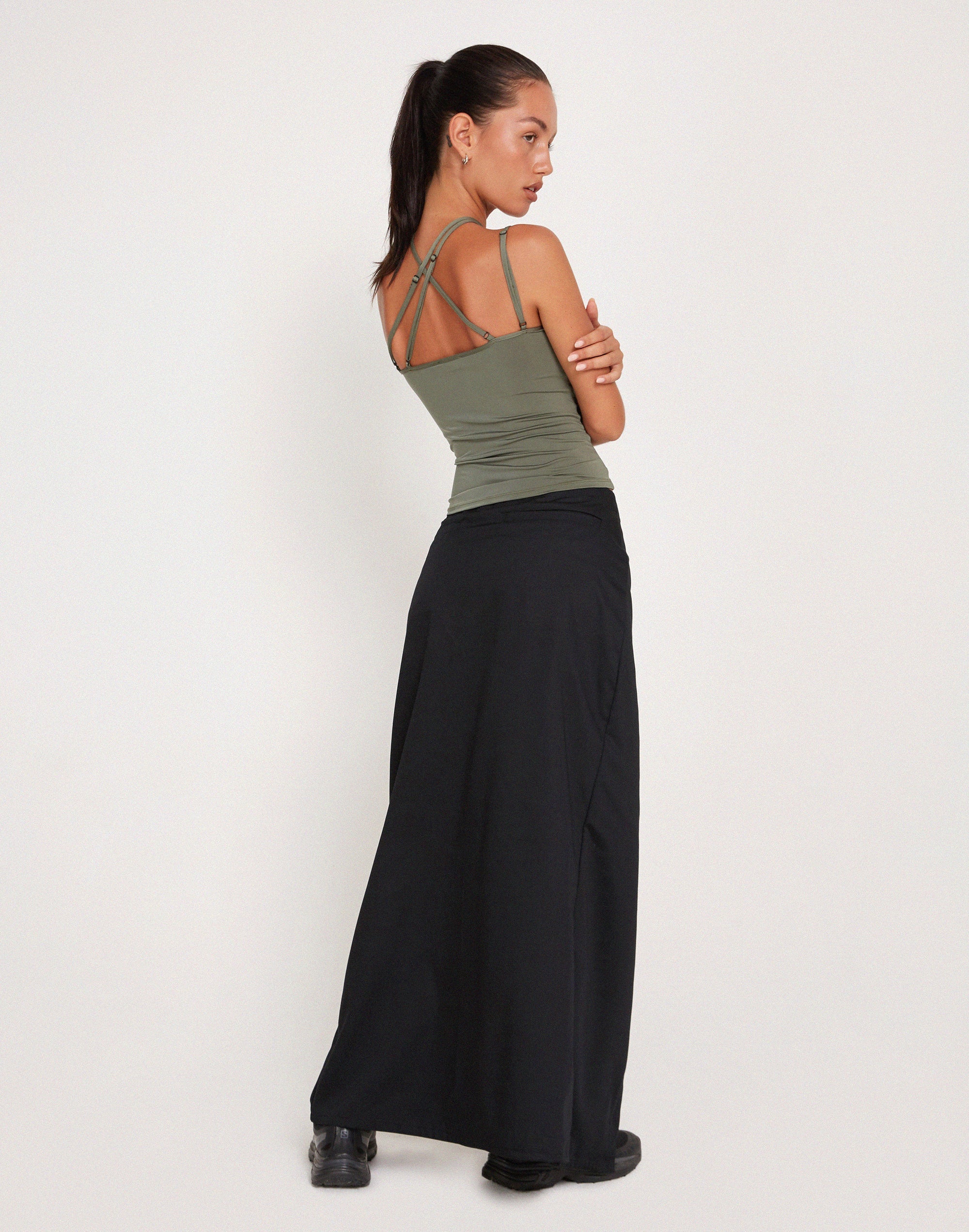 Image de Giola Crop Top in Khaki