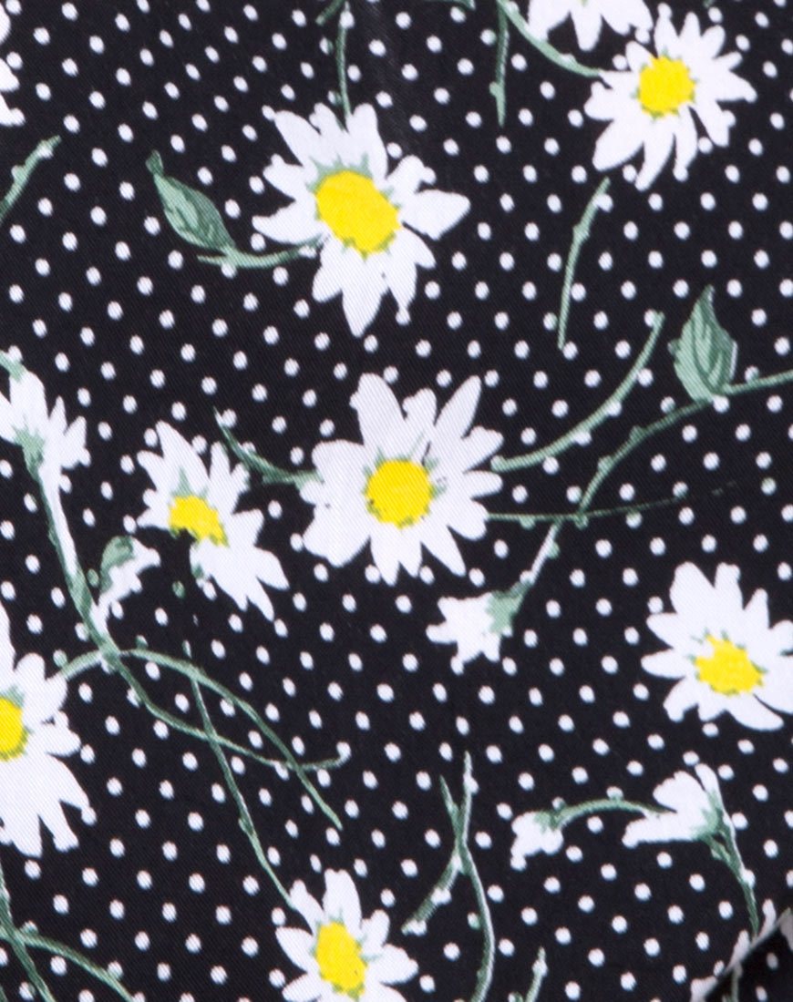 Image de Giotto Jumpsuit in Polka Daisy Black