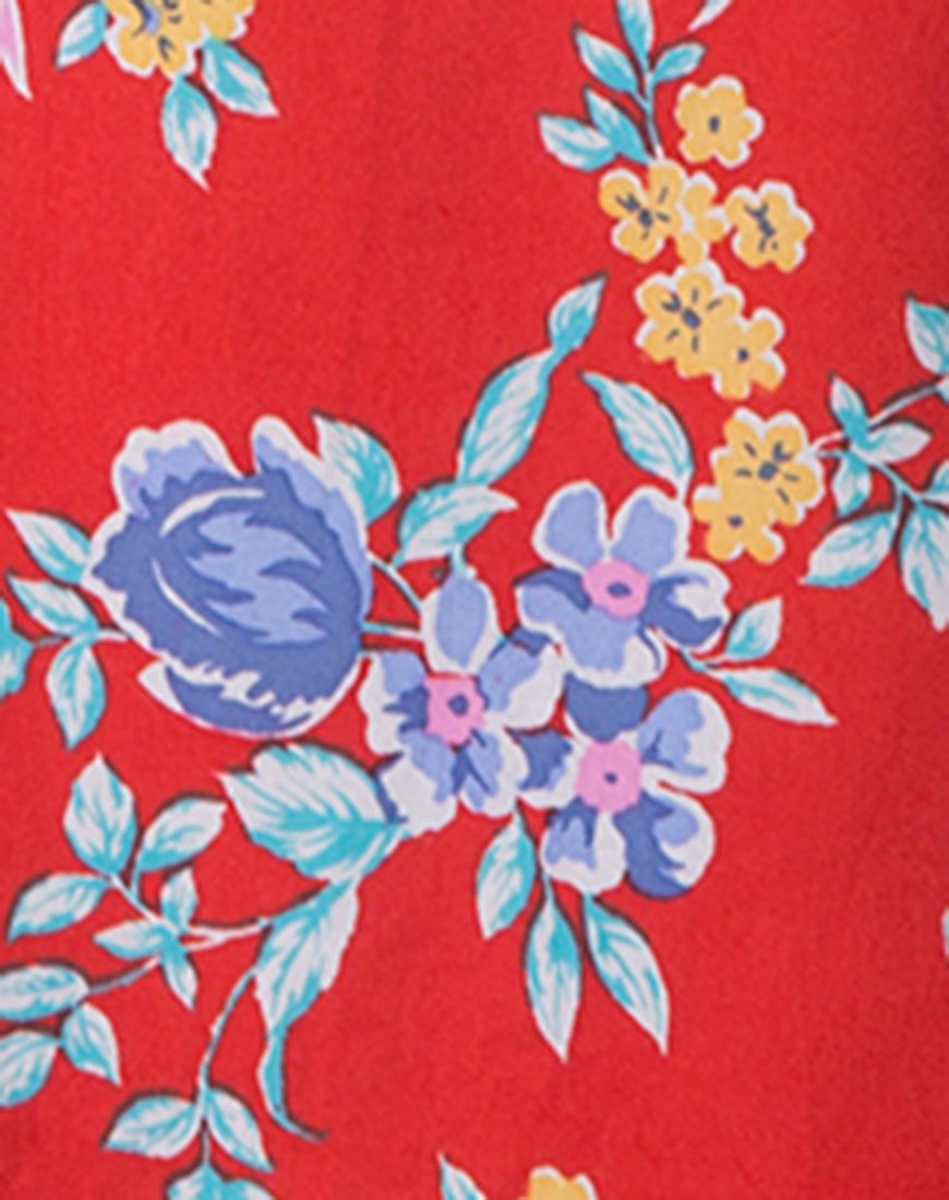 Image de Giska Tea Dress in Vintage Fleur