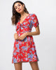 Image de Giska Tea Dress in Vintage Fleur