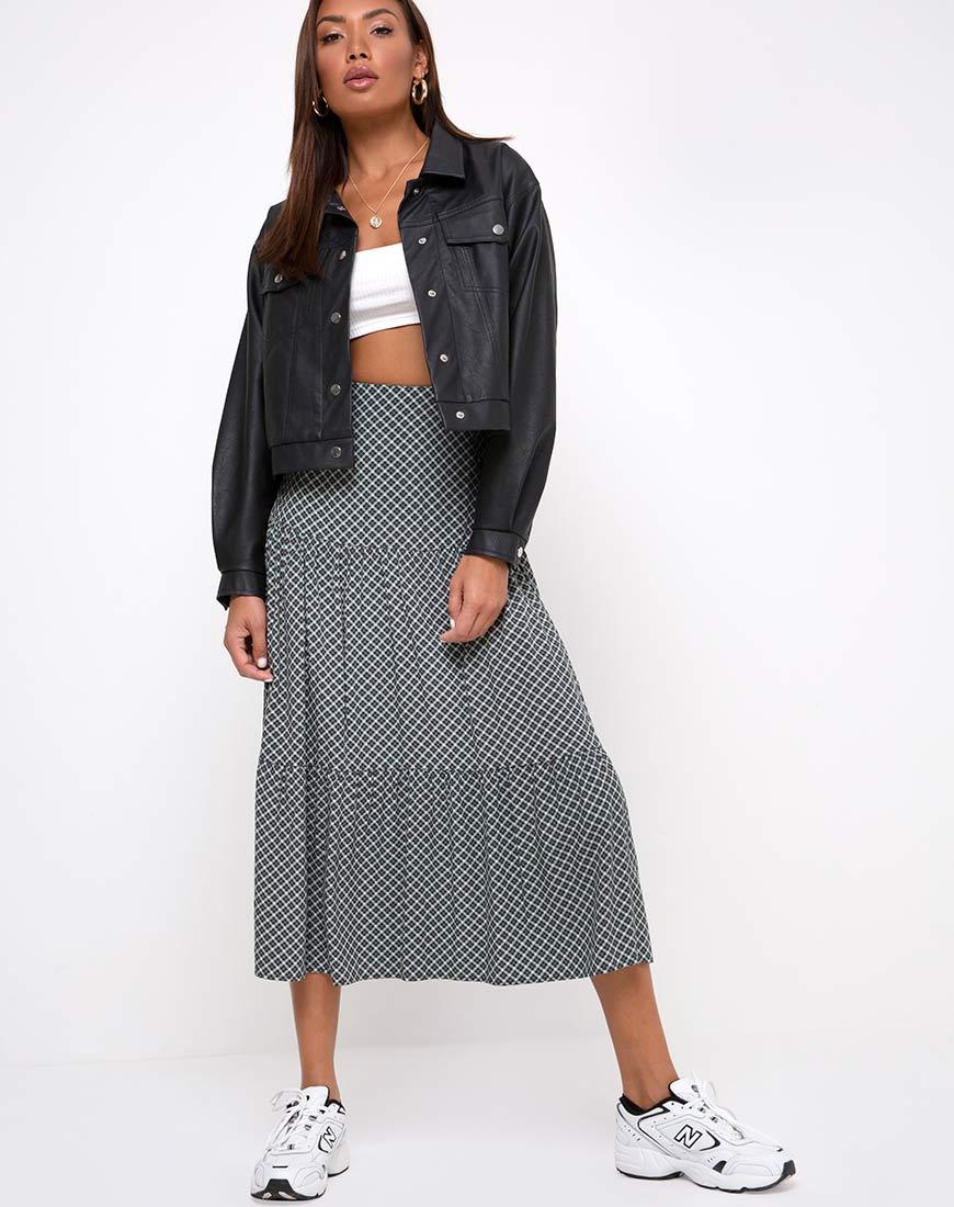 Image de la jupe Gleas en vert Check it Out