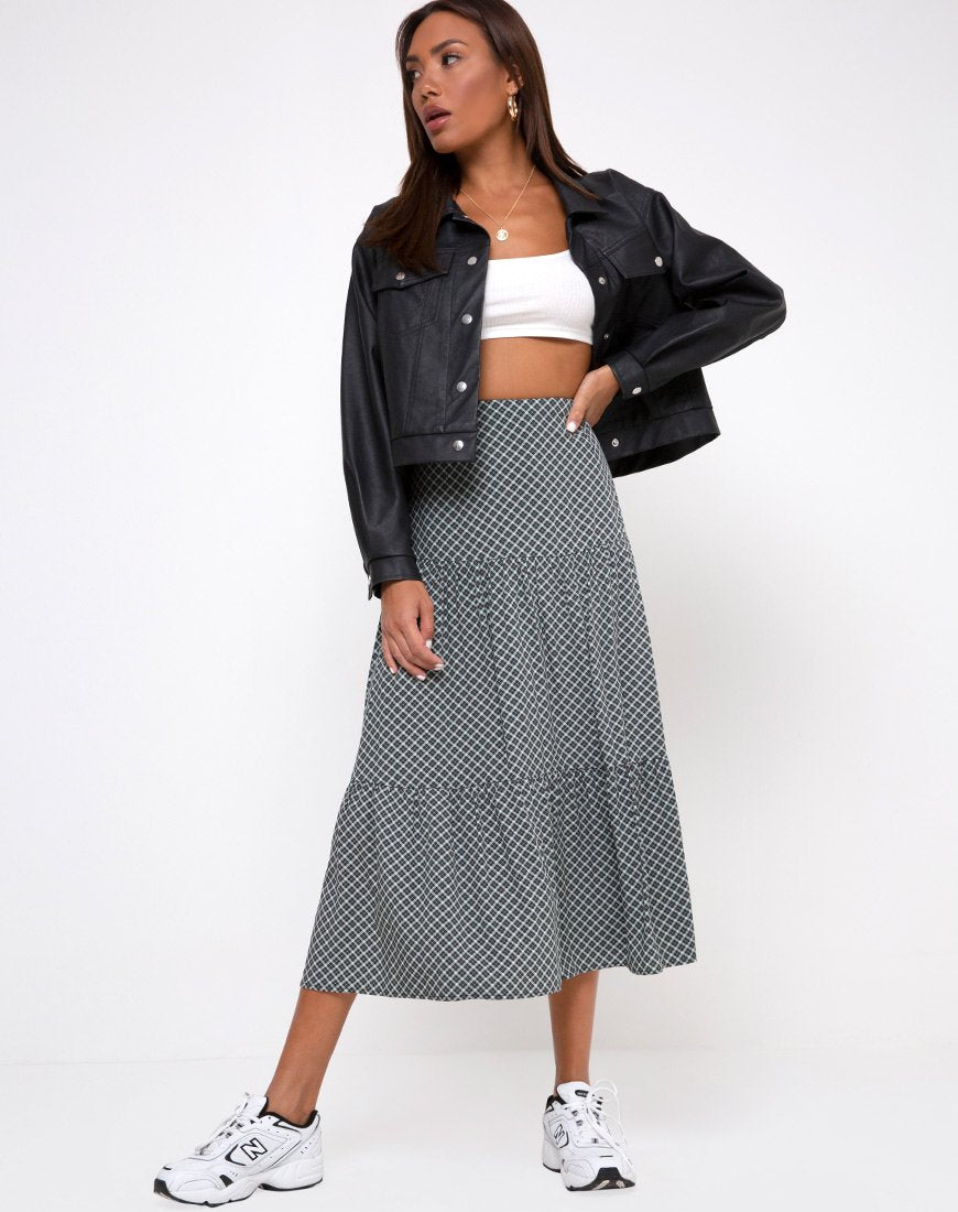 Image de la jupe Gleas en vert Check it Out