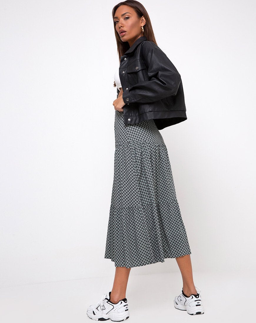 Image de la jupe Gleas en vert Check it Out