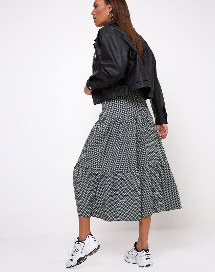 Image de la jupe Gleas en vert Check it Out