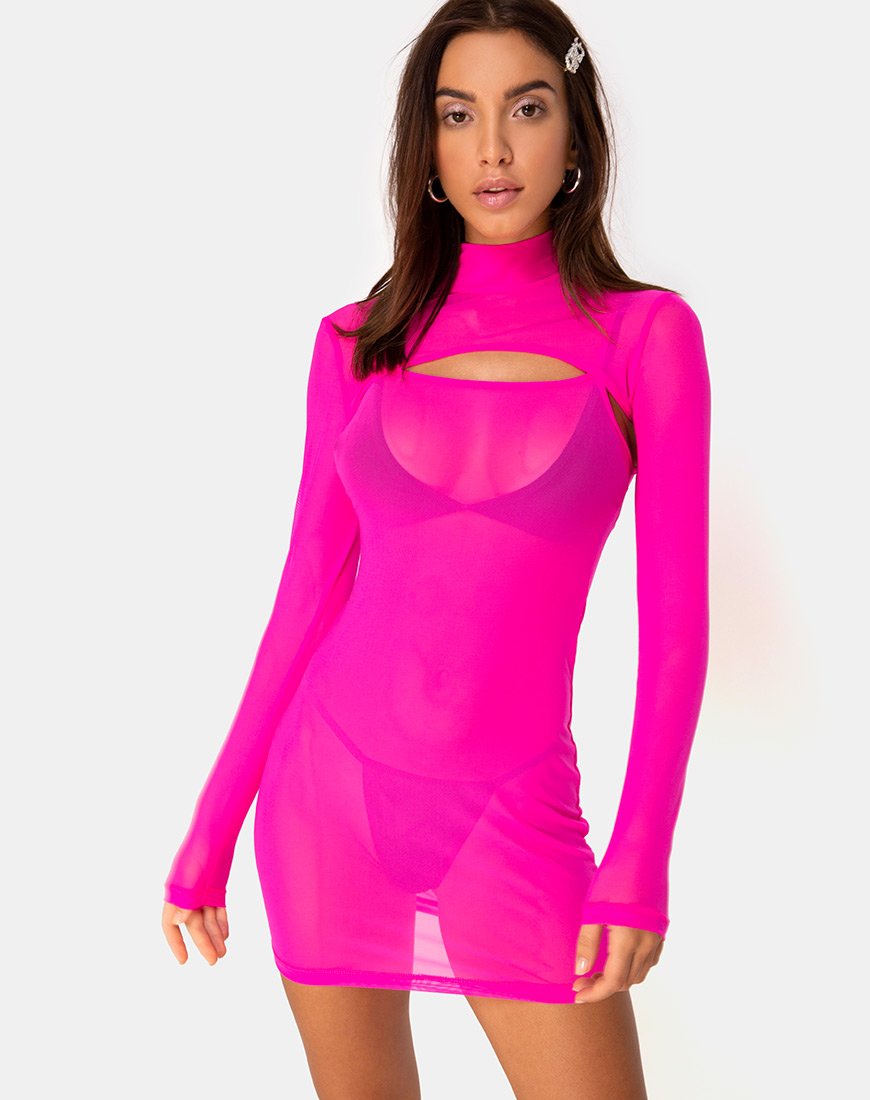 Image de Glesia Dress Fluro Pink