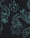 Fleur de dragon noir et menthe
