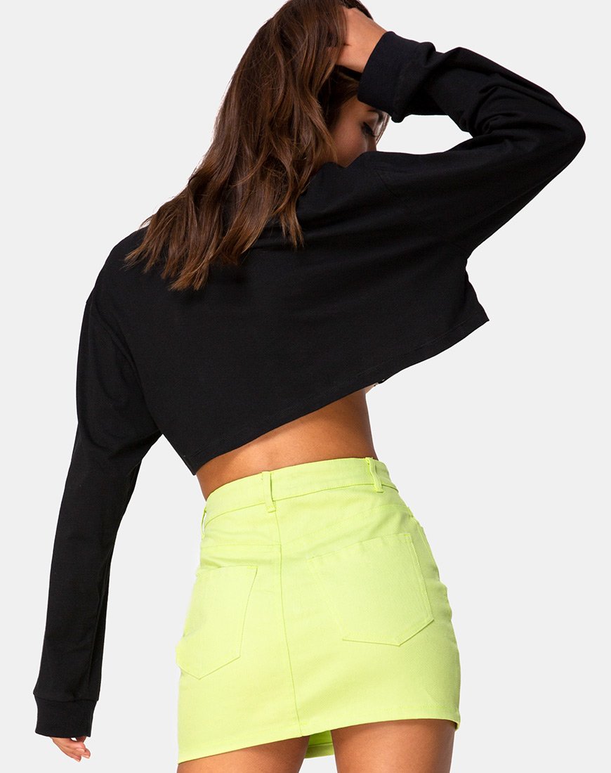 Gocea Crop Top in The Sun, Lovers and Soul (Le soleil, les amants et l'âme)