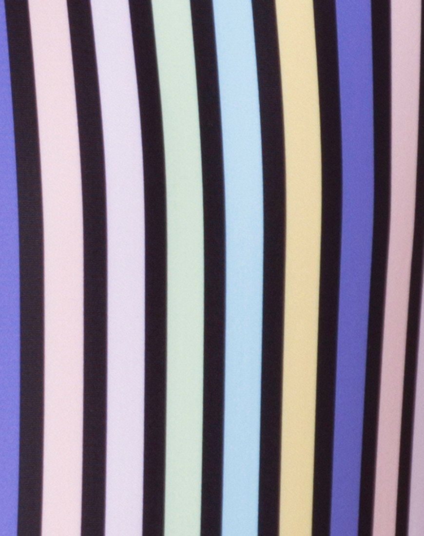 Image du maillot de bain Goddess dans la nouvelle rayure verticale