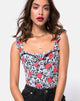 Image de Maeril Bodice in Blooming Rose