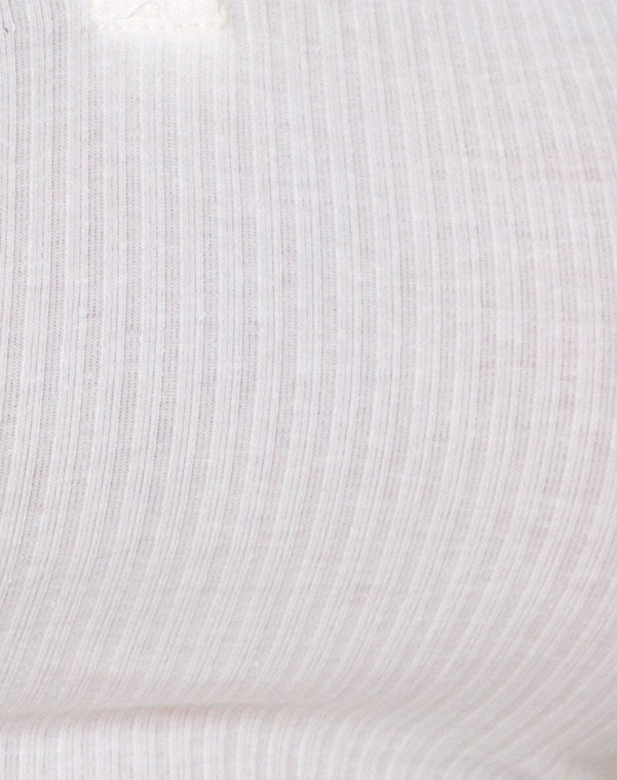 Image de Guaco Crop Top in Rib Ivory