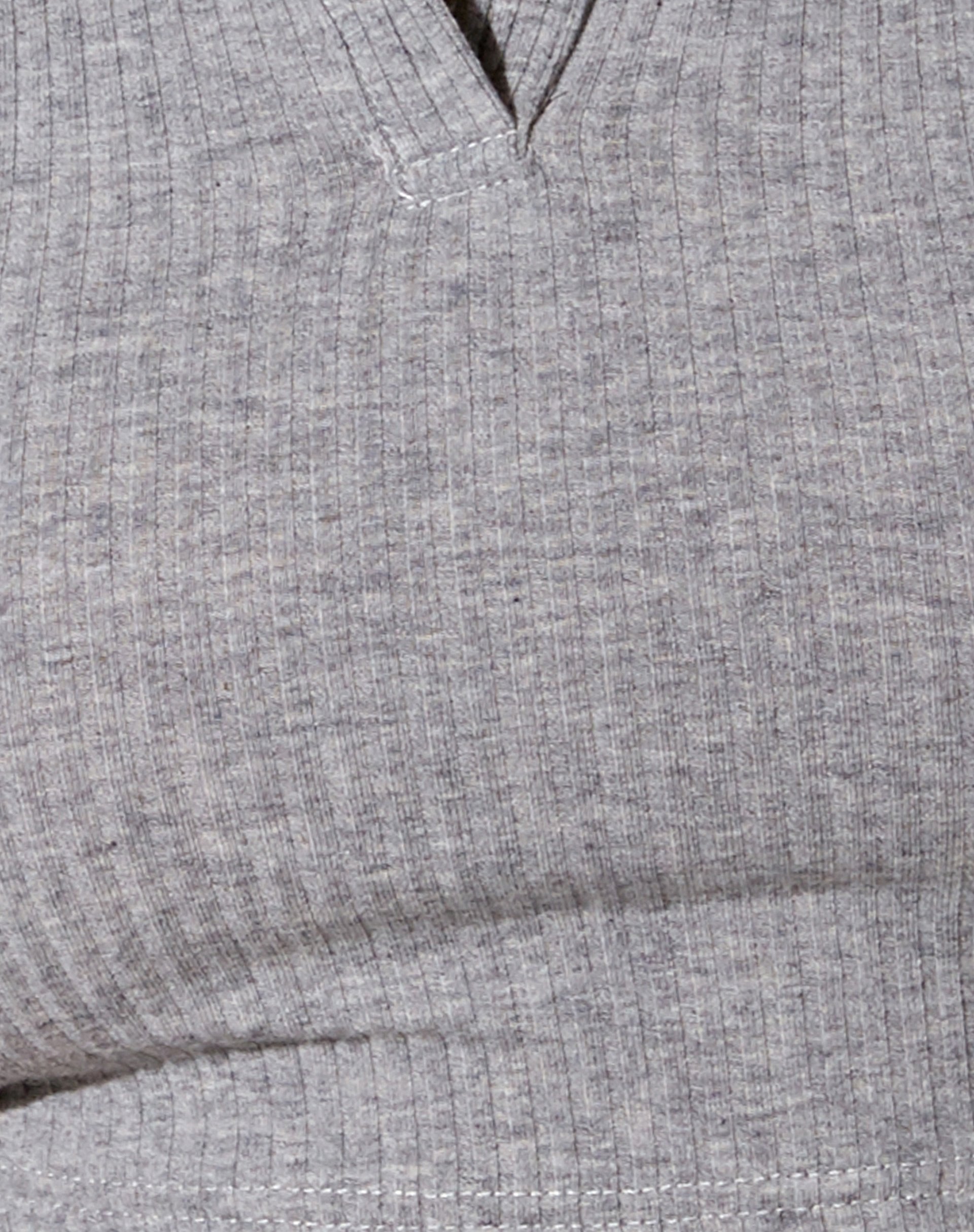Image de Guaco Crop Top in Rib Grey Marl