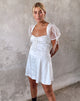 Image de la robe Guenelle en organza crème