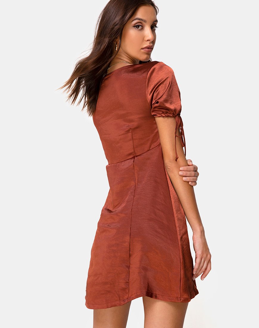 Image de la robe Guenette en rouille foncée