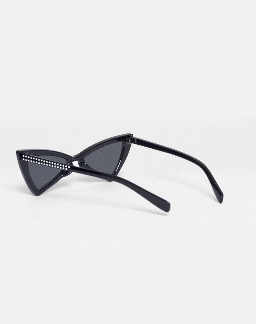 Lunettes de soleil Gwen en diamant noir