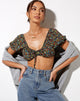 Image de Haenji Crop Top in Kenny Floral