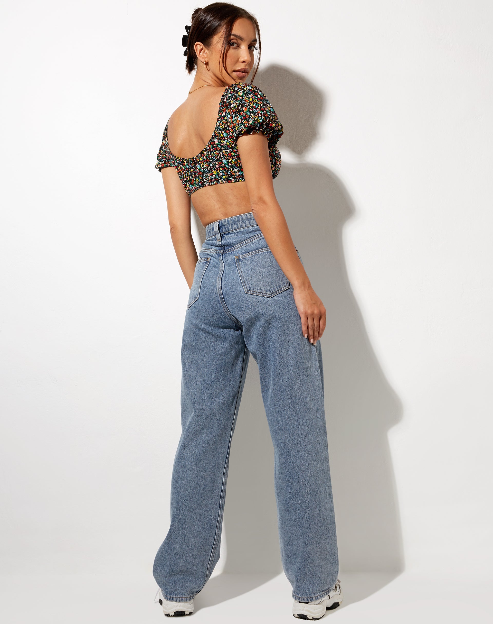 Image de Haenji Crop Top in Kenny Floral