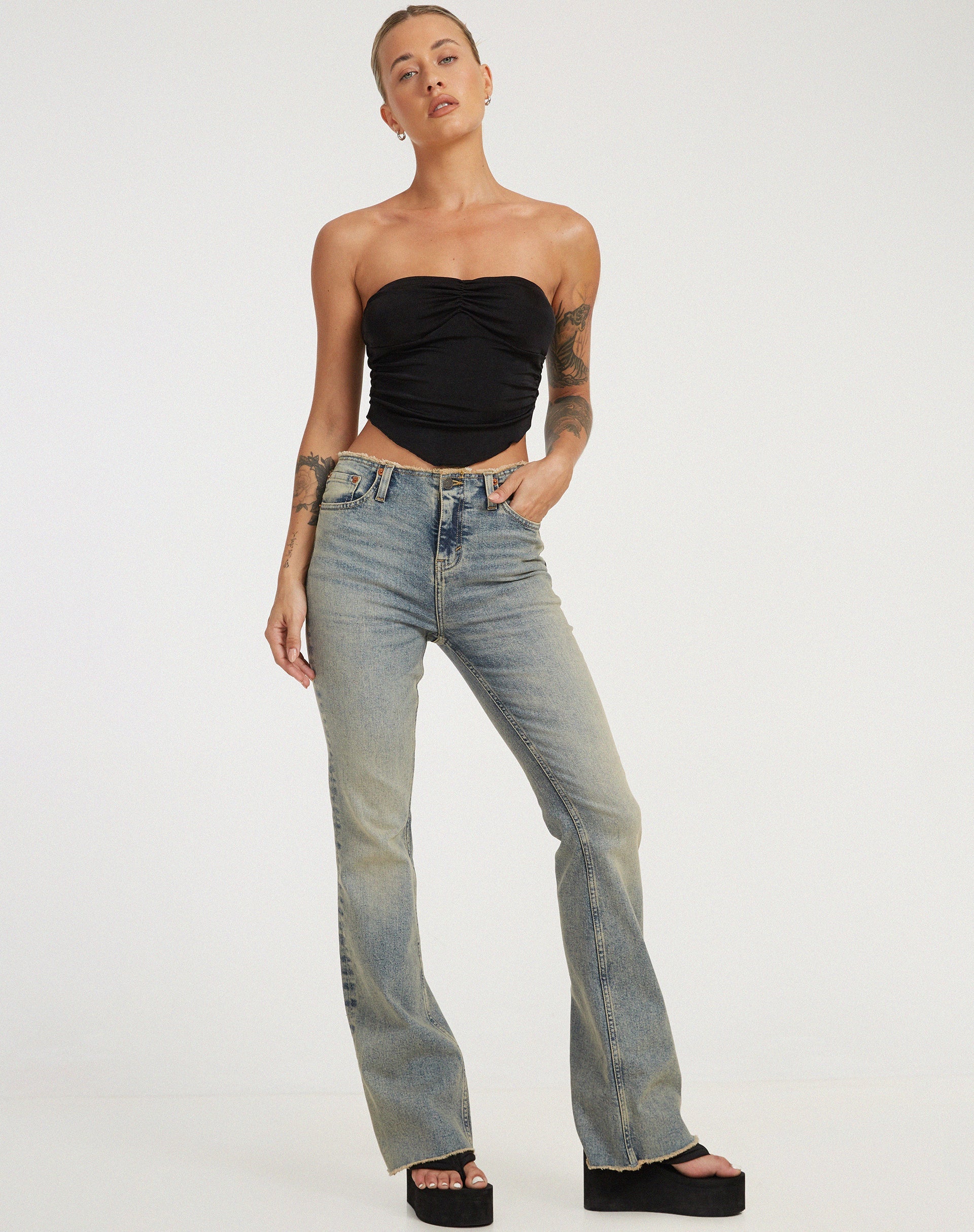 Image de Top bandeau Hankru en noir