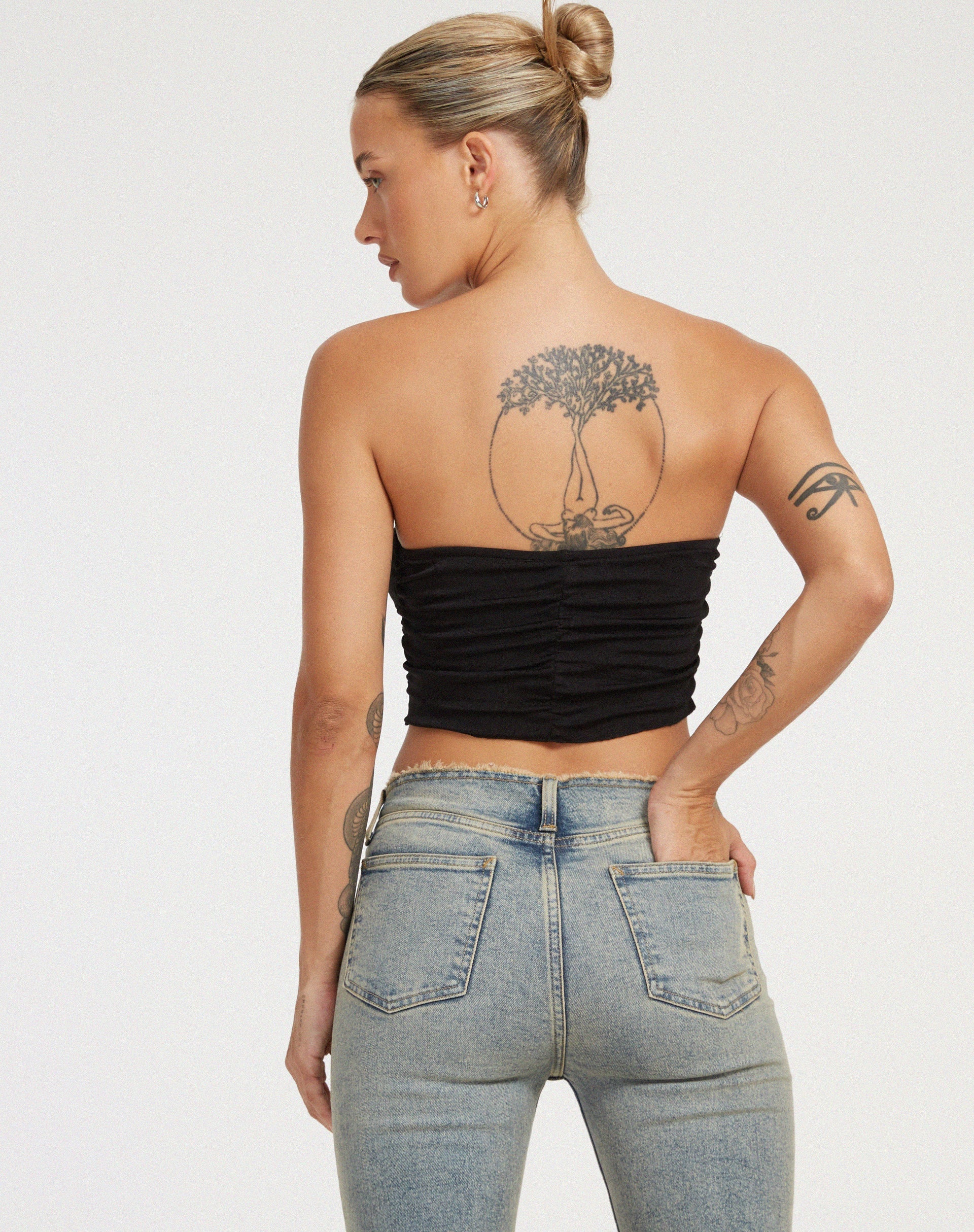 Image de Top bandeau Hankru en noir