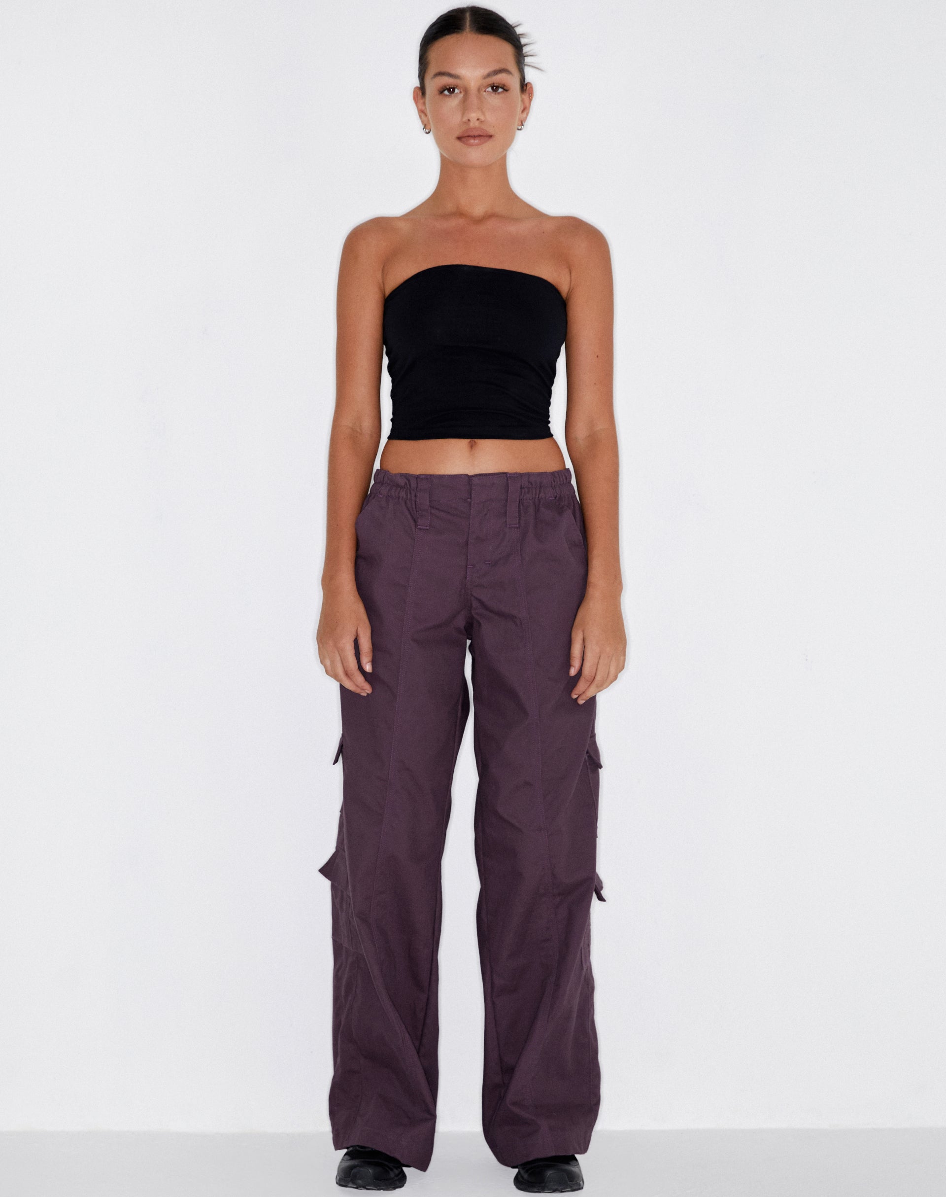 Image de Hansa Cargo Trouser en Panama Dark Purple