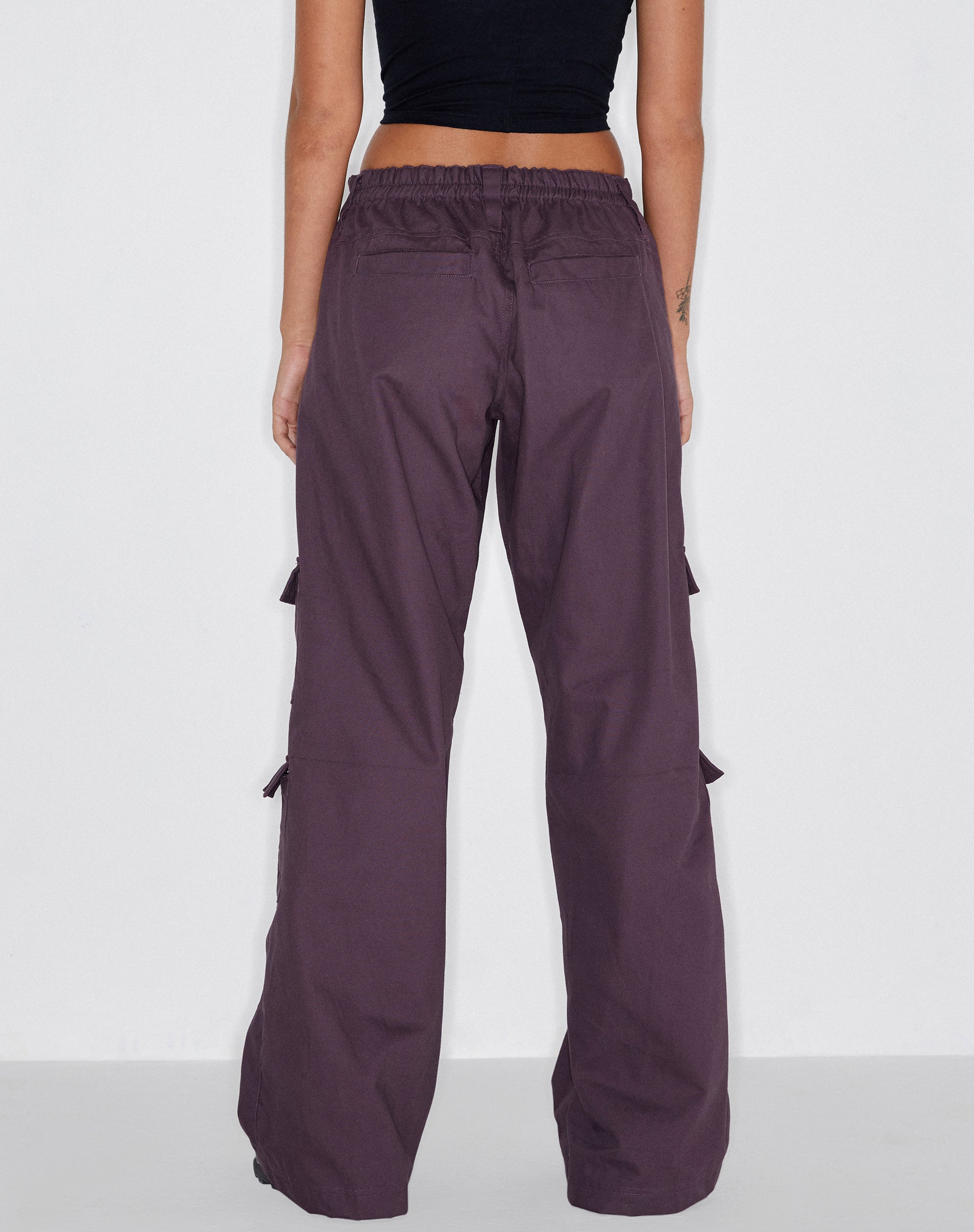 Image de Hansa Cargo Trouser en Panama Dark Purple