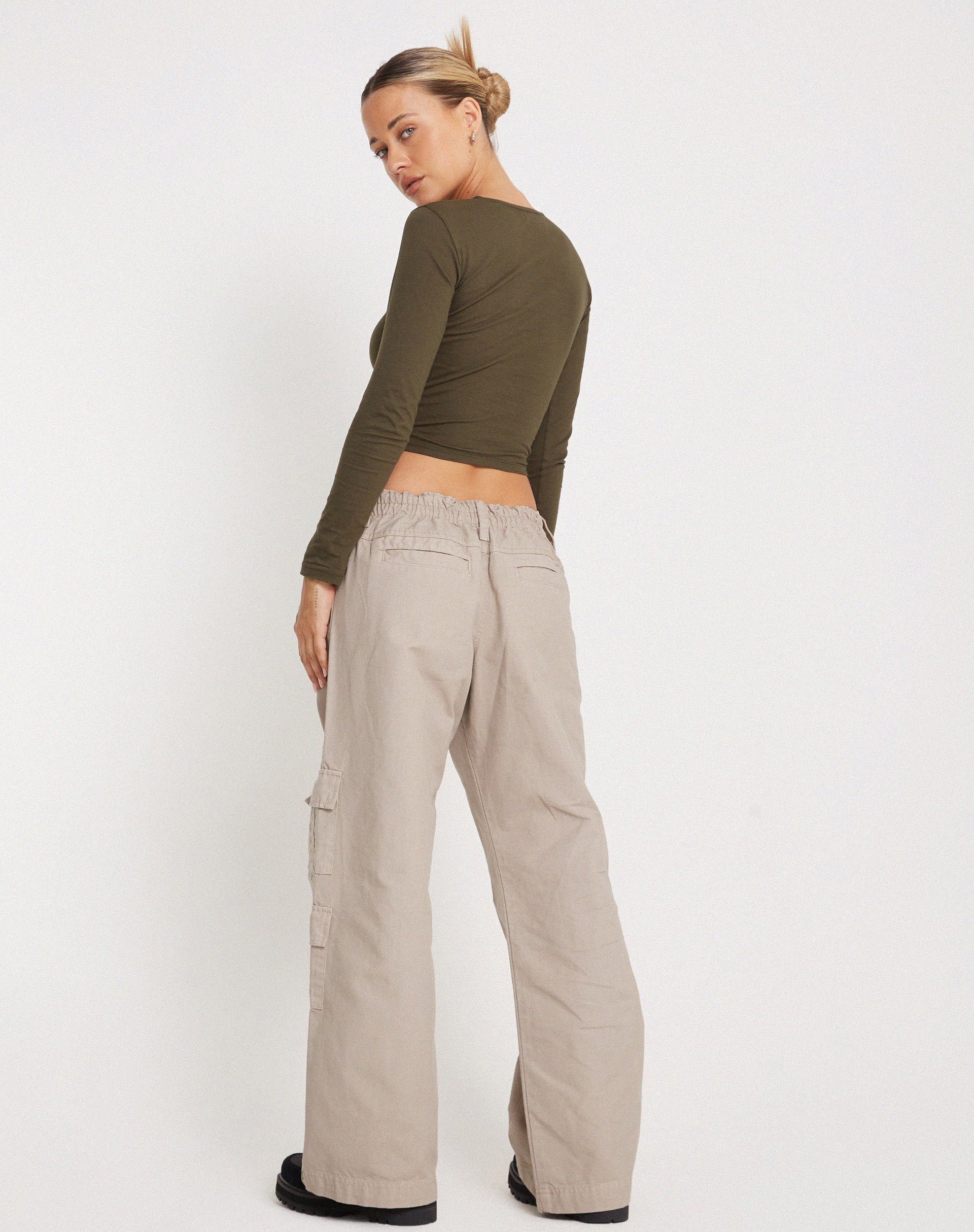 Image de Hansa Cargo Trouser in Stone